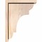 Ekena Millwork New Brighton Smooth Corbel w/Backplate, Douglas Fir, 7 1/2"W x 12"D x 16"H COR08X12X16NEB01SDF - alternate 3